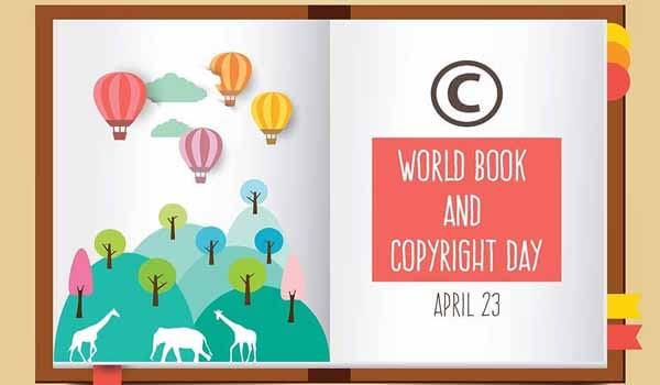 World Book & Copyright Day celebrated every year on 23rd April